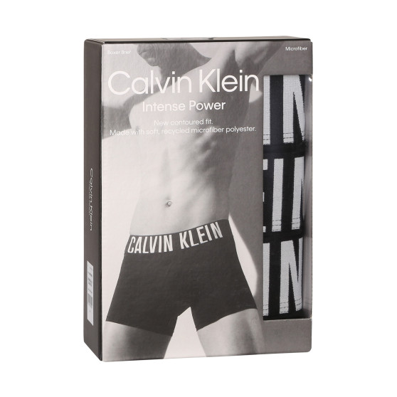 3PACK meeste bokserid Calvin Klein mustad (NB3612A-UB1)