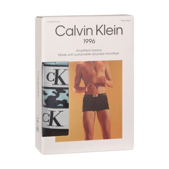 3PACK meeste bokserid Calvin Klein mitmevärviline (NB3532E-OFO)