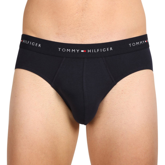 3PACK meeste aluspüksid Tommy Hilfiger tumesinine (UM0UM02904 0XN)