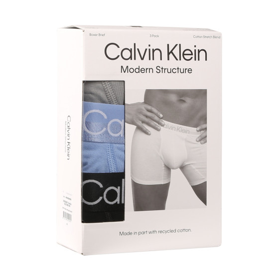 3PACK meeste bokserid Calvin Klein mitmevärviline (NB2971A-MCA)