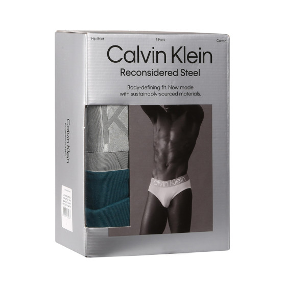 3PACK meeste aluspüksid Calvin Klein mitmevärvilised (NB3129A-NA9)