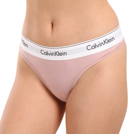 Naiste stringid Calvin Klein roosa (F3786E-TQO)