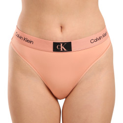 Naiste stringid Calvin Klein roosa (QF7248E-LN3)