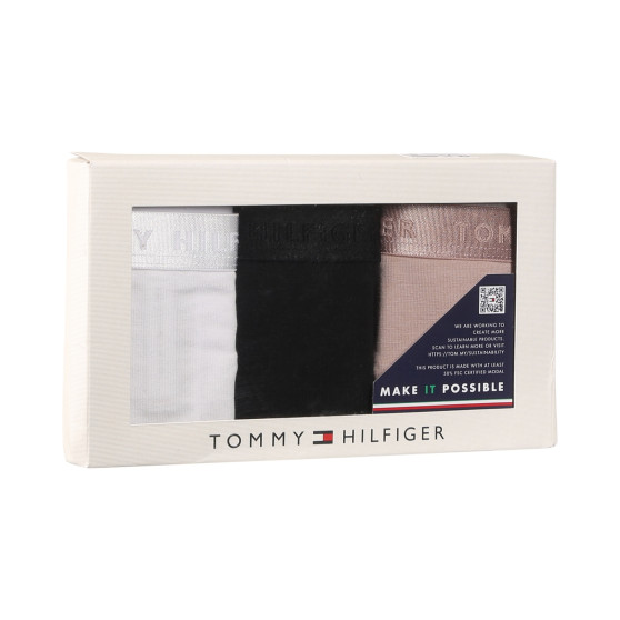 3PACK naiste stringid Tommy Hilfiger ülevärvilised mitmevärvilised (UW0UW04480 05J)