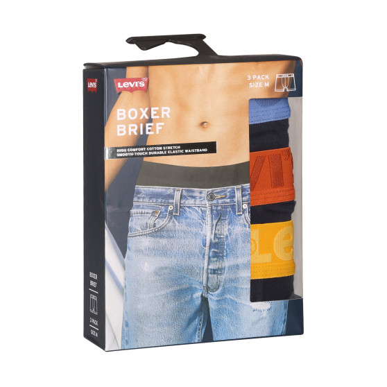 3PACK meeste bokserid Levis mitmevärviline (905045001 024)