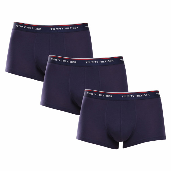 3PACK meeste bokserid Tommy Hilfiger tumesinine (1U87903841 409)