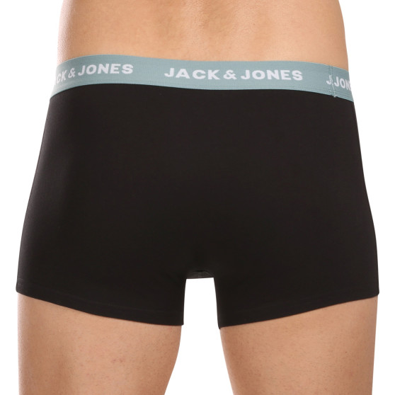 7PACK meeste bokserid Jack and Jones mustad (12230353)