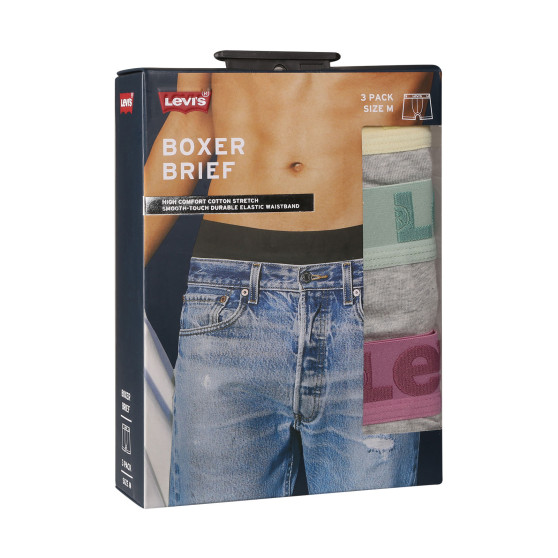 3PACK meeste bokserid Levis mitmevärviline (905045001 025)