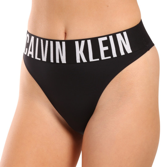 Naiste stringid Calvin Klein must (QF7639E-UB1)