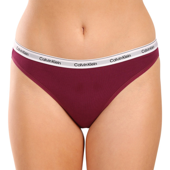 3PACK naiste aluspüksid Calvin Klein mitmevärviline (QD5207E-NP6)