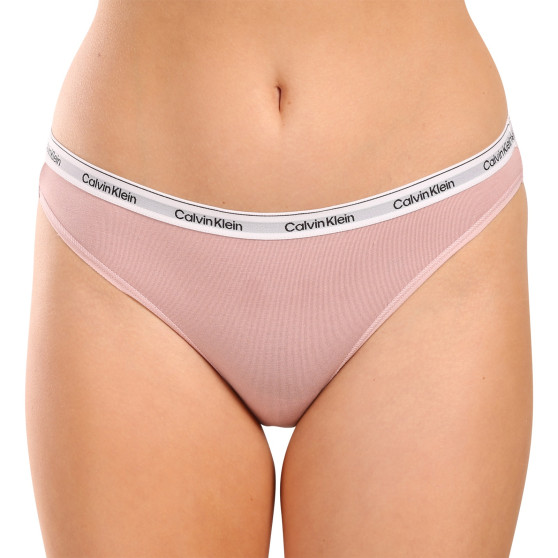 3PACK naiste aluspüksid Calvin Klein mitmevärviline (QD5207E-NP6)