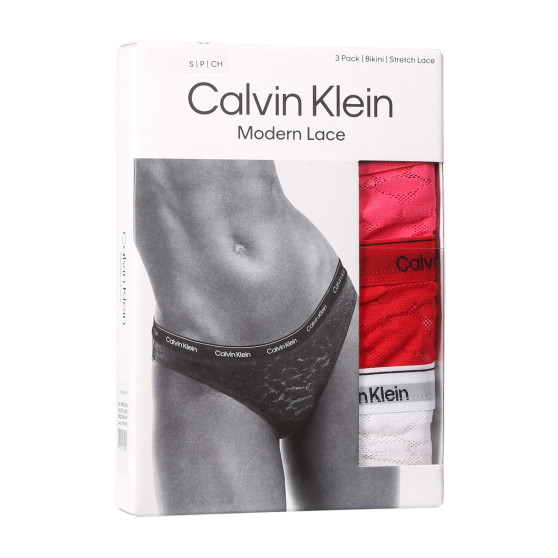 3PACK naiste aluspüksid Calvin Klein mitmevärviline (QD5069E-NPC)