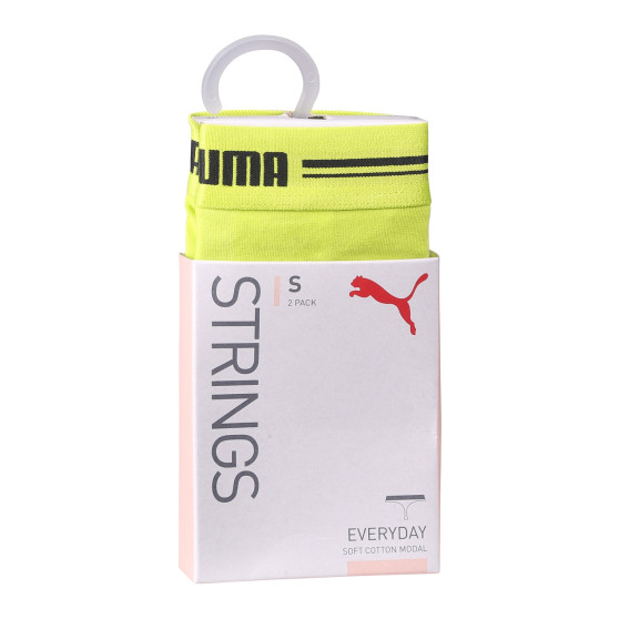 2PACK naiste stringid Puma kollane (603034001 021)