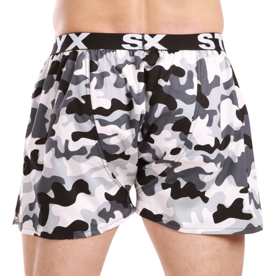 Meeste bokserid Styx art sports rubber camouflage (B1457)