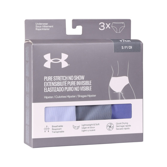 3PACK naiste aluspüksid Under Armour mitmevärviline (1383895 539)