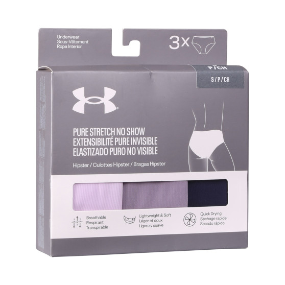 3PACK naiste aluspüksid Under Armour mitmevärviline (1383895 543)