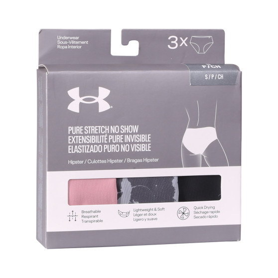 3PACK naiste aluspüksid Under Armour mitmevärviline (1383896 035)