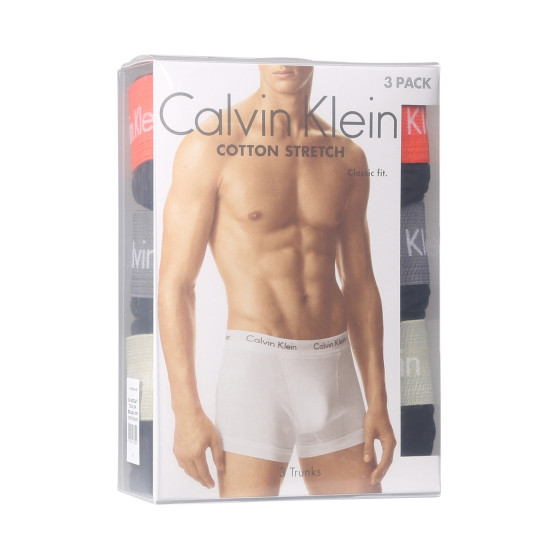 3PACK meeste bokserid Calvin Klein mustad (U2662G-MWR)