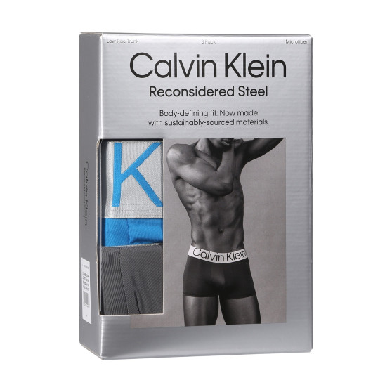 3PACK meeste bokserid Calvin Klein mitmevärviline (NB3074A-MH8)