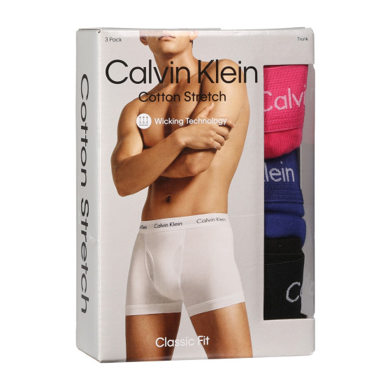 3PACK meeste bokserid Calvin Klein mitmevärviline (NB2615A-NLT)