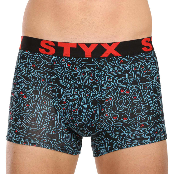 6PACK meeste bokserid Styx art sports rubber multicolour (6G12697124/2)