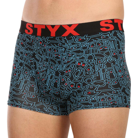 6PACK meeste bokserid Styx art sports rubber multicolour (6G12697124/2)