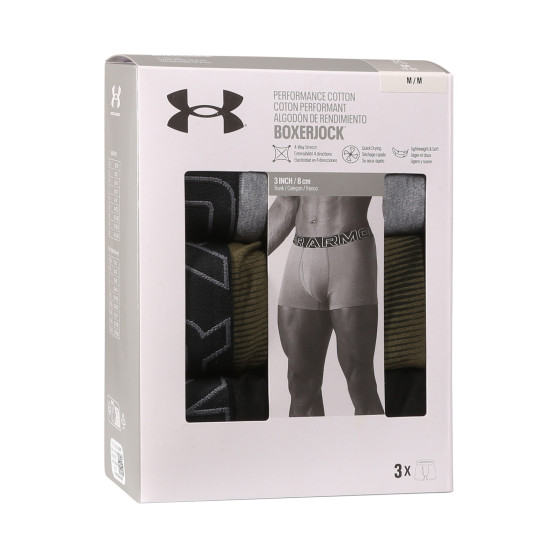 3PACK meeste bokserid Under Armour mitmevärviline (1383892 390)