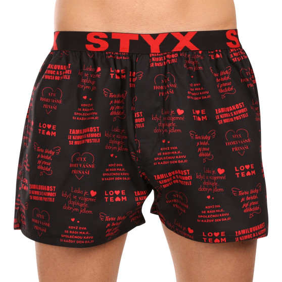 Meeste bokserid Styx art sports rubber valentine's day lyrics (B1757)