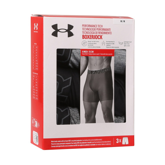 3PACK meeste bokserid Under Armour mitmevärviline (1383878 035)