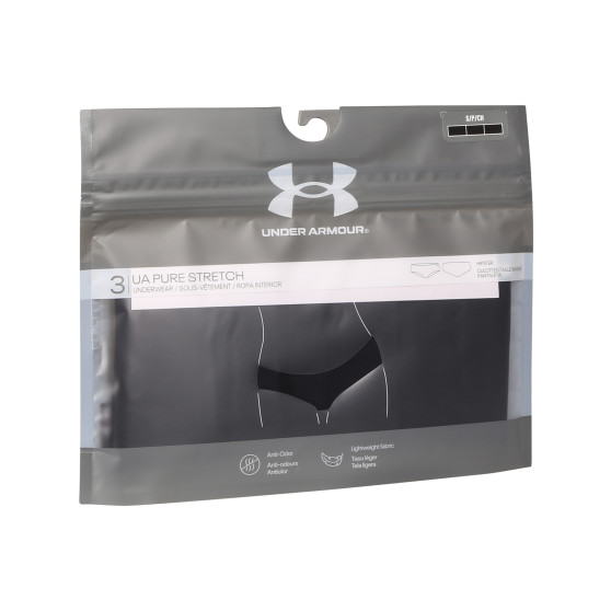 3PACK naiste aluspüksid Under Armour must (1325616 001)