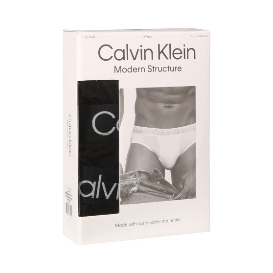 3PACK meeste aluspüksid Calvin Klein must (NB2969A-7VI)