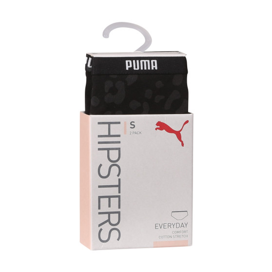 2PACK naiste aluspüksid Puma must (701226222 001)