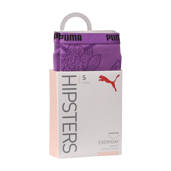 2PACK naiste aluspüksid Puma lilla (701226222 002)