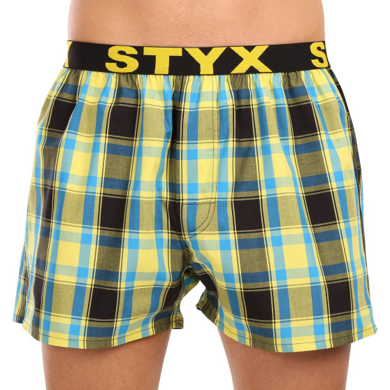 5PACK meeste bokserid Styx sportlik elastne mitmevärviline (5B103135)