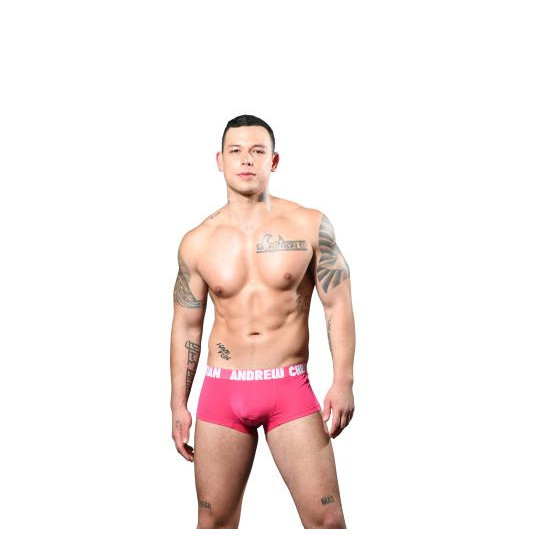 Andrew Christian Meeste boksersortsid roosa ALMOST NAKED (93202-FUS)