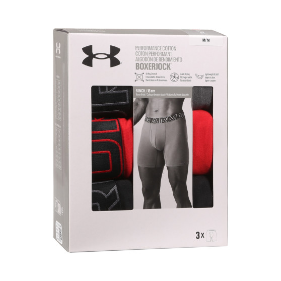 3PACK meeste bokserid Under Armour mitmevärviline (1383889 025)