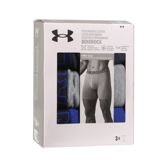 3PACK meeste bokserid Under Armour mitmevärviline (1383889 410)