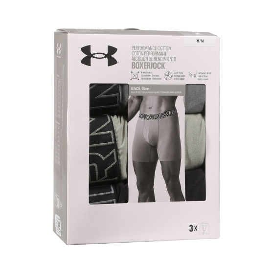 3PACK meeste bokserid Under Armour mitmevärviline (1383889 709)