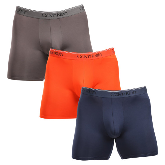 3PACK meeste bokserid Calvin Klein mitmevärviline (NB2570A-MGY)