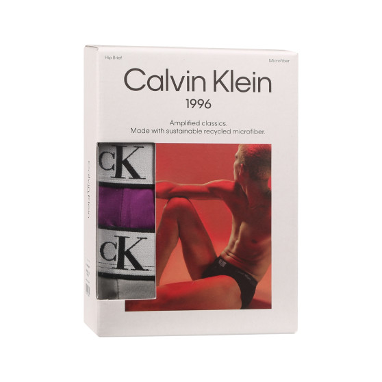 3PACK meeste aluspüksid Calvin Klein mitmevärvilised (NB3531A-LX5)