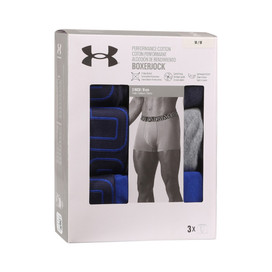 3PACK meeste bokserid Under Armour mitmevärviline (1383891 410)