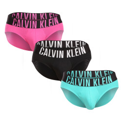 3PACK meeste aluspüksid Calvin Klein mitmevärvilised (NB3607A-LXP)