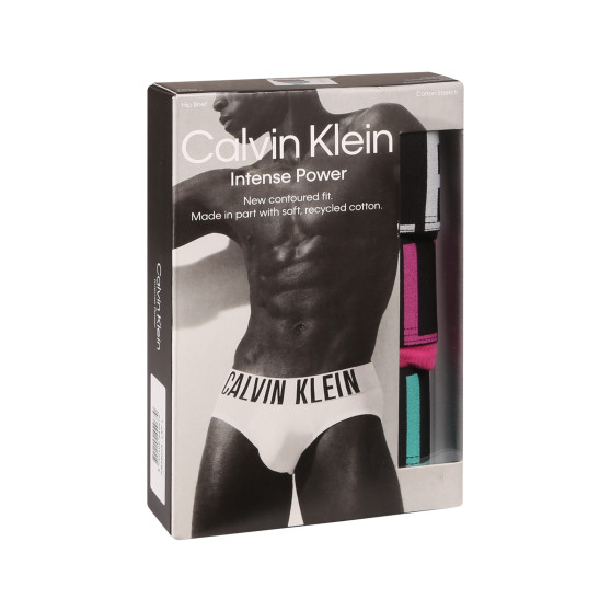 3PACK meeste aluspüksid Calvin Klein mitmevärvilised (NB3607A-LXP)