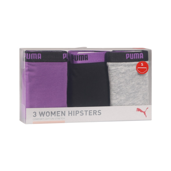 3PACK naiste aluspüksid Puma mitmevärviline (503007001 004)