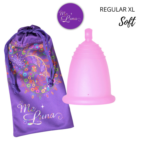 Menstruatsioonitass Me Luna Soft XL koos palliga roosa (MELU004)