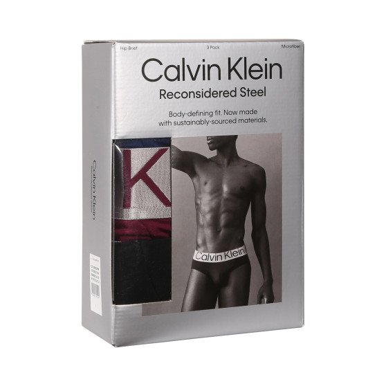 3PACK meeste aluspüksid Calvin Klein mitmevärvilised (NB3073A-N2G)