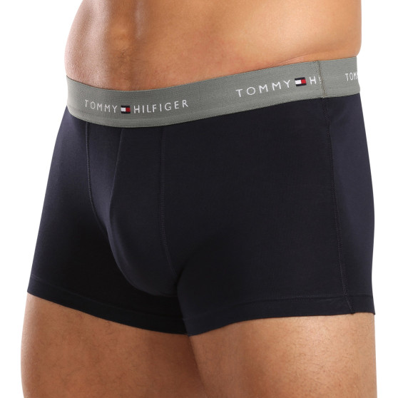 3PACK meeste bokserid Tommy Hilfiger tumesinine (UM0UM02763 0T9)