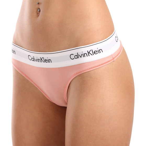 Naiste stringid Calvin Klein roosa (F3786E-LWG)