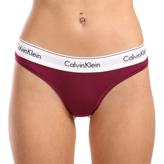 Naiste stringid Calvin Klein lilla (F3786E-VGP)