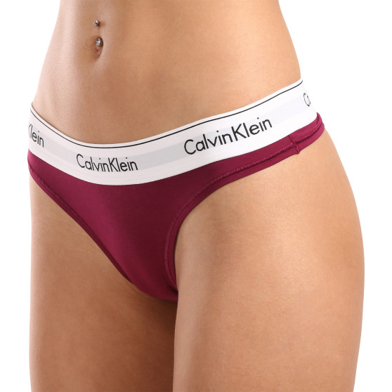 Naiste stringid Calvin Klein lilla (F3786E-VGP)